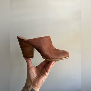 Nine West Leather Mule Size 7